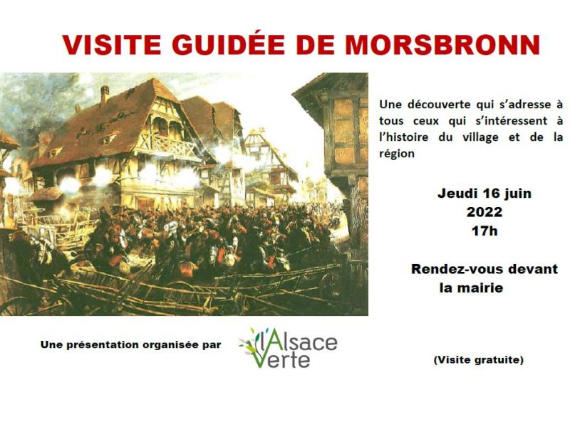Visite guidée de Morsbronn-les-Bains en juin 2022 Visite guidée de Morsbronn-les-Bains en juin 2022