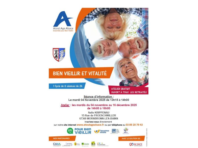 Atelier bien vieillir