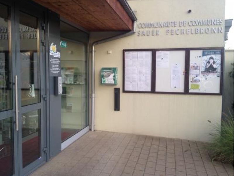 défibrillateur de la Communauté de communes Sauer-Pechelbronn
